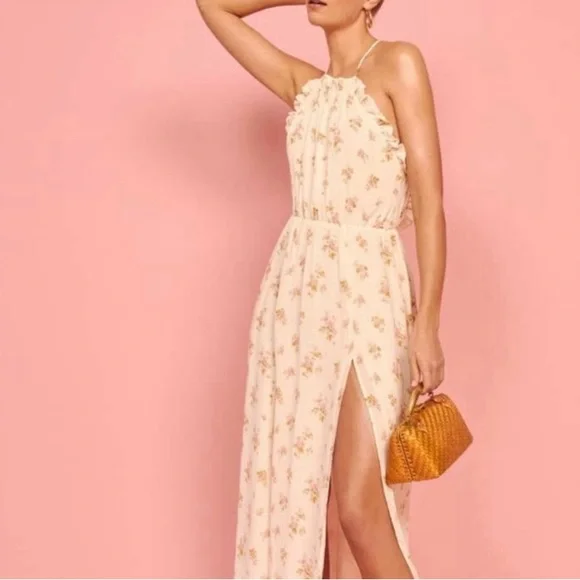 Reformation Vervian Halter Sundress - Picture 2 of 8